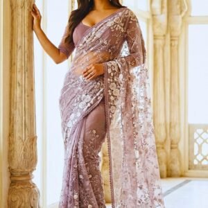 Mauve Petals Muslin Masterpiece