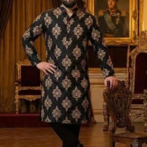 The Maharaja Heirloom Gold-Embroidered Panjabi